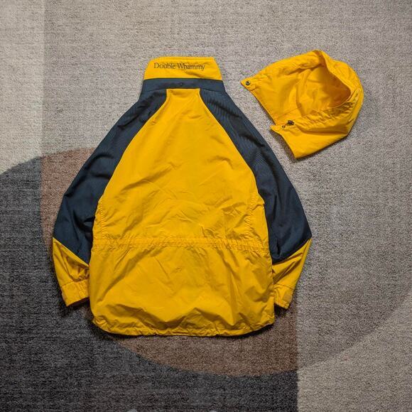 Columbia Double Whammy Hooded Ski Jacket‎ Women's Size Small Yellow Gorpcore - Picture 3 of 8